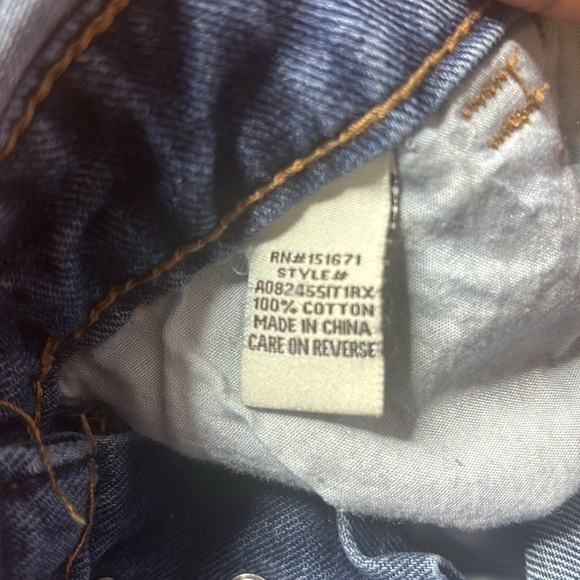 Distressed Denim Overall Shorts - Picture 11 of 12